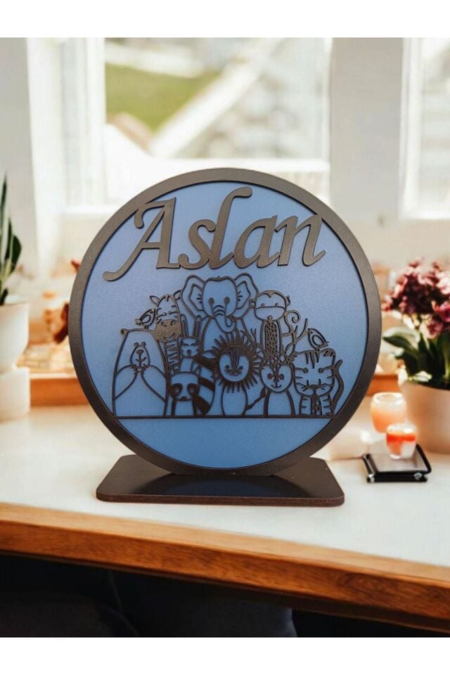 Kişiye Özel 3d Bebekler Için Isimli Ayaklı Pano