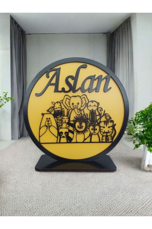 Kişiye Özel 3d Bebekler Için Isimli Ayaklı Pano