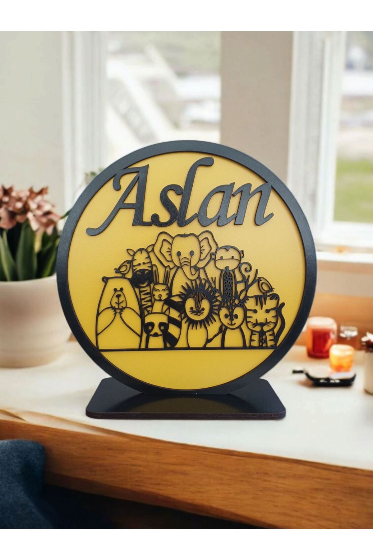 Kişiye Özel 3d Bebekler Için Isimli Ayaklı Pano