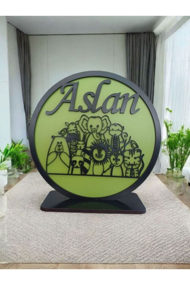 Kişiye Özel 3d Bebekler Için Isimli Ayaklı Pano