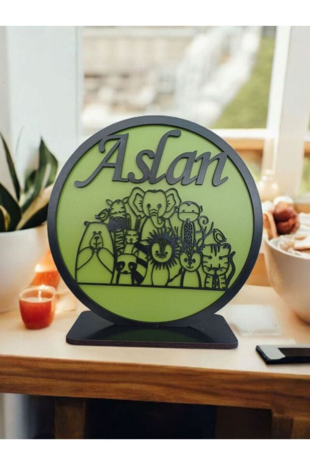 Kişiye Özel 3d Bebekler Için Isimli Ayaklı Pano