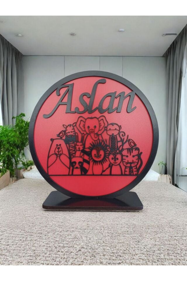 Kişiye Özel 3d Bebekler Için Isimli Ayaklı Pano