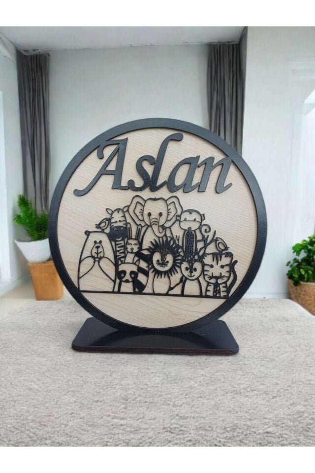 Kişiye Özel 3d Bebekler Için Isimli Ayaklı Pano