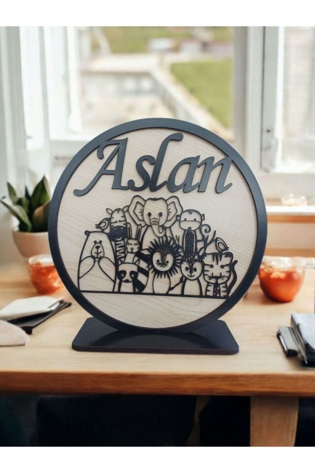 Kişiye Özel 3d Bebekler Için Isimli Ayaklı Pano