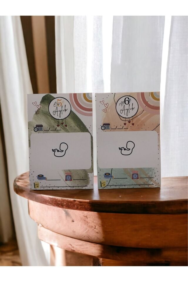 Hamile Ultrason Anı Kartı - Fotoğraf Çekim Kartları Hamile Fotoğraf Çekim