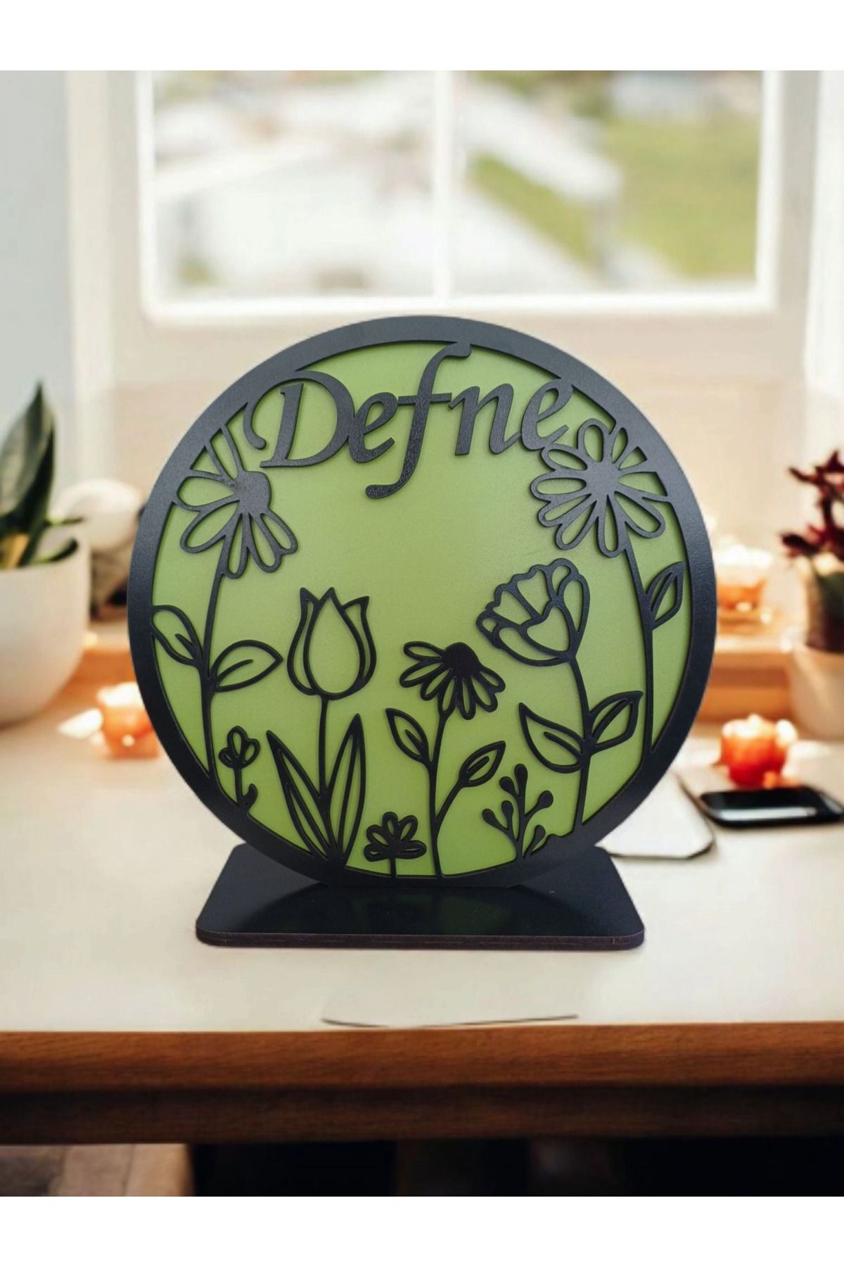 Kişiye Özel 3d Bebekler Için Isimli Ayaklı Pano