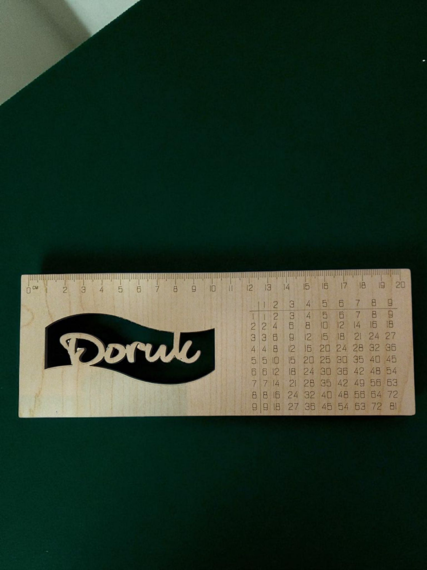 İsme Özel Cetvel-Okul için isimli cetvel