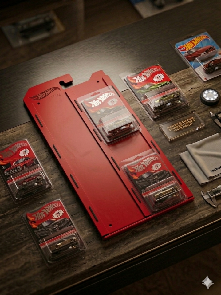 Premium Araba Sergileme Rafı – Premium Kart Standı | Ahşap Koleksiyon Standı